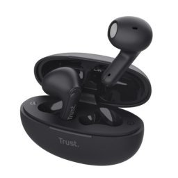 Casti Bluetooth Trust Yavi 25298 | True Wireless, In-Ear, Negru