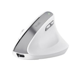 Mouse Ergonomic Wireless Trust Bayo II 25398 | 4200 DPI, Alb