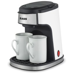 Cafetiera cu filtru Zass ZCM 01 pentru 2 cesti, compacta, 450 W