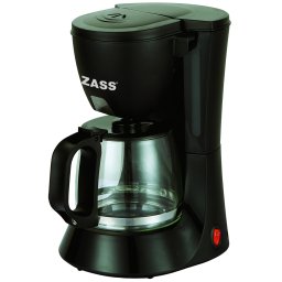 Cafetiera Zass ZCM 02 neagra, 0,6 L, 4-6 cesti, 600 W
