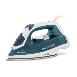 Fier de calcat ZASS A 09 cu talpa ceramica, 2000W si abur vertical
