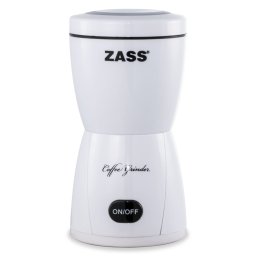 Rasnita de cafea Zass ZCG 05 alb, 150 W, capacitate 80 g
