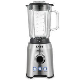 Blender de masa ZASS ZSB 09 din inox, 1000W, cana sticla 1,5L