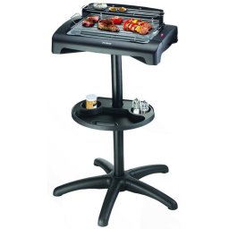 Grill electric cu picior Trisa BBQ Classic 2200W, suprafata mare
