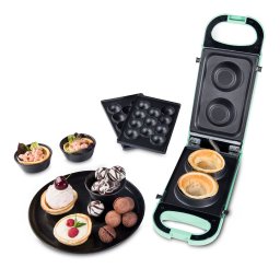 Snack Maker Trisa Retro Line Green pentru cake pops si conuri de înghetata