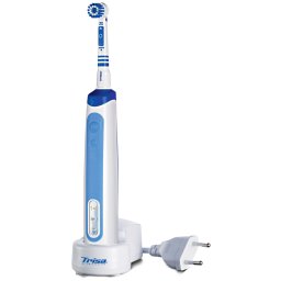 Periuta de dinti electrica Trisa Professional Plaque Clean cu 2 capete