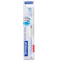 Periuta de dinti manuala ortodontica Trisa Bracket Clean pentru aparat dentar