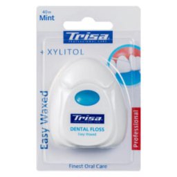 Ata dentara Trisa Easy Waxed ceruita si mentolata, 40 m