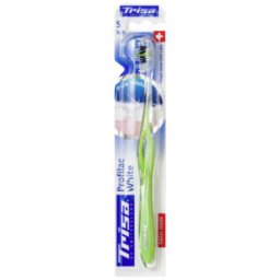 Periuta de dinti manuala Trisa Profilac White Soft pentru albire delicata