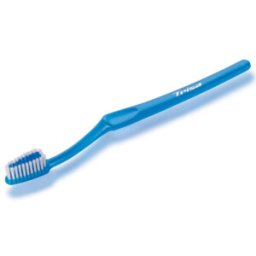 Periuta de dinti manuala Trisa Smile Medium, peri medii, fabricata în Elvetia