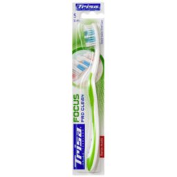 Periuta de dinti manuala Trisa Focus Pro Clean Soft pentru curatare delicata