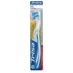 Periuta de dinti manuala Trisa Focus Pro Clean Medium, peri medii