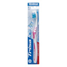 Periuta de dinti manuala Trisa Flexible Soft cu peri moi si maner flexibil