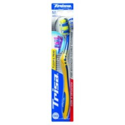 Periuta de dinti manuala Trisa Flexible Head3 Medium, cap flexibil