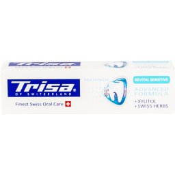 Pasta de dinti Trisa Revital Sensitive pentru dinti sensibili, 75 ml