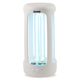 Lampa germicida UV Zass ZUVS 01, 20W, senzor de prezenta, negru