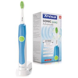 Periuta de dinti electrica sonica Trisa Sonic Advanced Young, 31000 pulsatii
