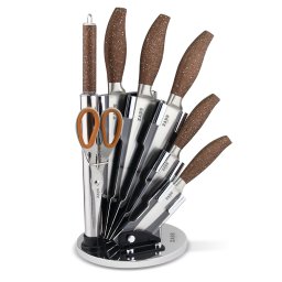 Set ustensile de bucatarie Zass Gourmet ZG-KT 02, 8 piese, verde