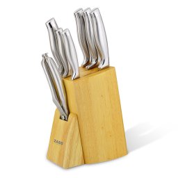 Set ustensile de bucatarie Zass Gourmet ZG-KT 02, 8 piese, albastru