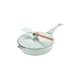 Set tigaie multifunctionala 4 piese din aluminiu turnat ZASS Verde