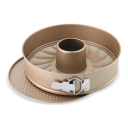 Tava pentru tort cu 2 baze detasabile ZASS Gourmet 26 cm, bronz