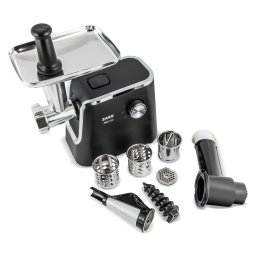 Masina de tocat carne ZASS ZMG 11, 1800W, cu accesorii pentru carnati si legume