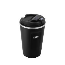 Cana smart pentru cafea 380 ml ZASS ZG-CM 01, negru mat