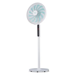 Ventilator cu picior Zass ZFTRA 1609, ajustabil, cu telecomanda si LED