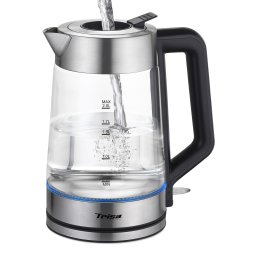 Fierbator electric Trisa Easy Fill 2L din sticla, 2200W, 6451.6912