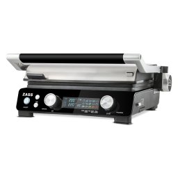 Grill electric digital multifunctional Zass ZDG 10, 2000W