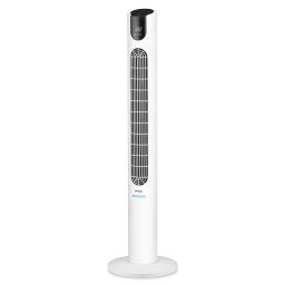 Ventilator turn Trisa Comfort Breeze cu telecomanda, 8 viteze si ECO