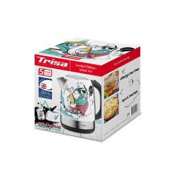 Fierbator electric Trisa Street Art 1,7 L, editie limitata, 2200 W