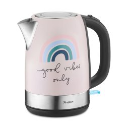 Fierbator electric Trisa Good Vibes 1,7L, editie limitata, otel inoxidabil