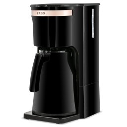 Cafetiera cu termos ZASS ZCM 21 Rose Gold, 1L, 800W, filtru permanent