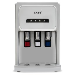 Dozator de apa de birou ZASS ZTWD 26 WF cu filtrare, apa calda si rece, argintiu