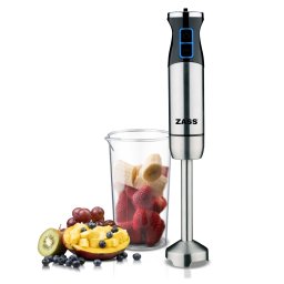 Blender de mana Zass ZHB 11 cu tija lunga din inox, 800W