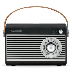Radio retro portabil cu Bluetooth, FM si USB Electromures EM 1007