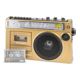 Difuzor Bluetooth cu casetofon si radio FM/AM/SW1/SW2 Electromures EM 1011