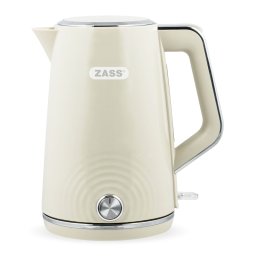 Fierbator electric ZASS ZCK 12 Wave Edition crem, 1,7 litri