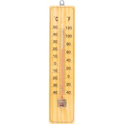 Termometru exterior din lemn pentru fereastra Strend Pro Woody