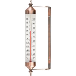 Termometru exterior metalic Strend Pro pentru fereastra, model Arabic