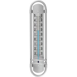 Termometru exterior pentru geam Strend Pro TM-180, aspect aluminiu