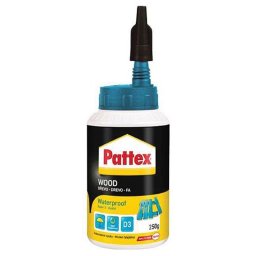 Adeziv pentru lemn Pattex Wood Super 3 D3, rezistent la umiditate, 250 g