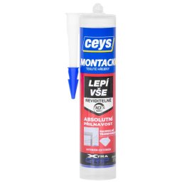 Adeziv de montaj transparent Ceys Montack Lipeste Totul, 315 g