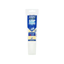 Silicon sanitar Ceys Stop Mucegai alb, tub 125 ml pentru baie si bucatarie