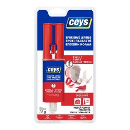 Adeziv epoxidic Ceys cu întarire rapida, seringa 28 g