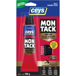 Adeziv de montaj instant Ceys Montack Lipeste Tot, alb, 100 g