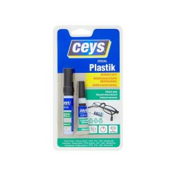 Adeziv Ceys Special Plastik pentru plastice dificile, 3 g + 4 ml