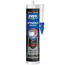 Silicon termorezistent Ceys negru, temperaturi inalte, 280 ml