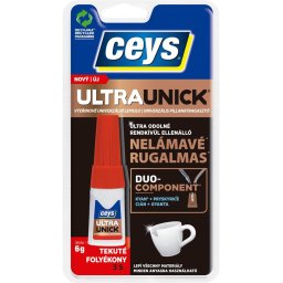 Adeziv instant lichid Ceys Ultraunick 6 g, flexibil si rezistent